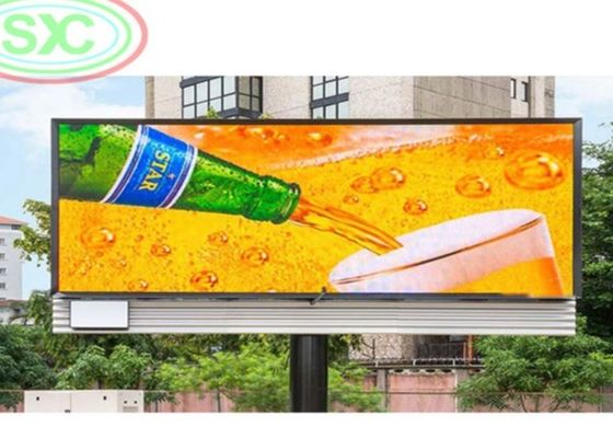 SMD1921 LED Video Display 62500 نقطة / M2 شاشة LED ملونة بالكامل 1/16S وضع القيادة شاشة LED ملونة بالكامل في الهواء الطلق