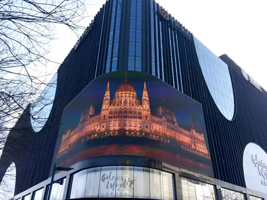 شاشة عرض فيديو الإعلانات الثابتة P8 الخارجية المقاومة للماء SMD LED Display Billboard Out of Home Advertising D