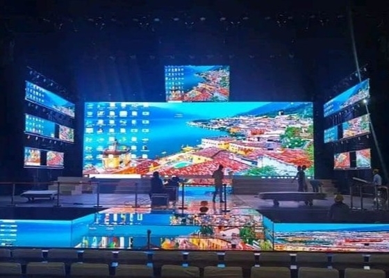 HD Full Color Smd 2121 Steel Box P5 Stage LED Screen مع ضمان مدته 3 سنوات
