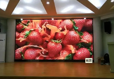 شاشة LED كاملة الألوان داخل المرحلة الحديدية الحديدية مع ضمان 3 سنوات