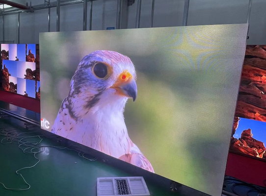شاشة تأجير P8 LED Display Billboard، شاشة LED الداخلية بألوان كاملة 1/4 وضع مسح