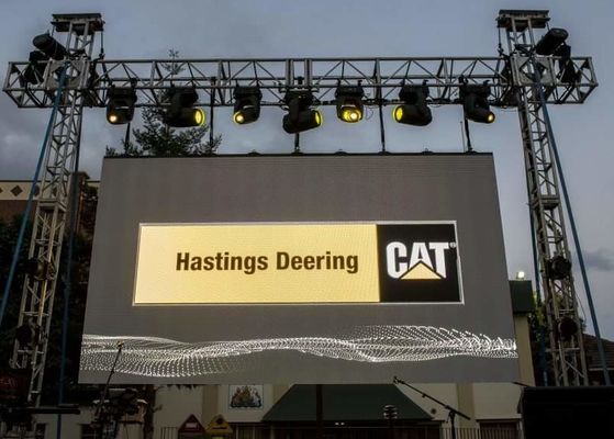 شاشة تأجير LED P2.6 HD IP65، لوحة إعلانات إلكترونية صديقة للبيئة