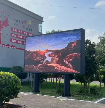 P6 P8 P10 تثبيت ثابت Full Color Jumbo Outdoor LED Aluminum