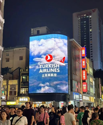 320x160mm شاشة فيديو LED في الهواء الطلق / شاشة إعلانات LED في حوادث المرور