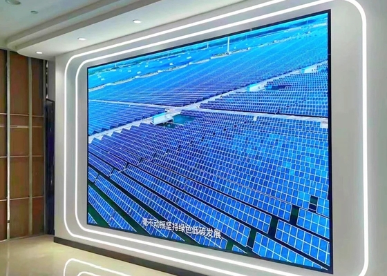 شاشة ألومنيوم معلقة معالجة للماء 1/8 مسح 10000 بكسل / م2 شاشة SMD LED P10