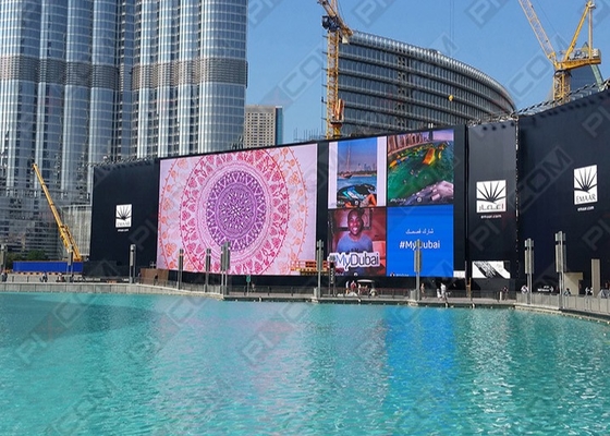 P4.81 Full Color Outdoor HD LED Die-Cast Aluminum Screen خدمة المنتجين الأصليين