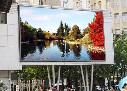 تأجير / تثبيت ثابت في الهواء الطلق الصب الصب من الألومنيوم P5 HD 960 * 960mm LED شاشة كبيرة للإعلانات الفوتوغرافية والفيديو