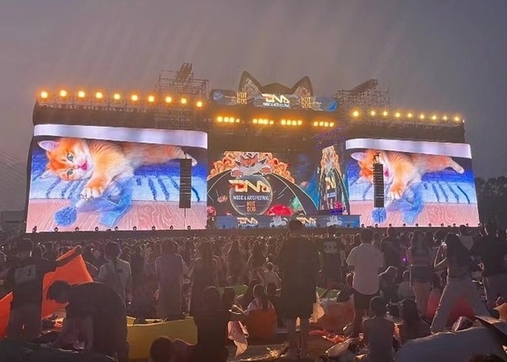 شاشة الألومنيوم المصبوب الصب الصمامي التثبيت الثابت / الإيجار الشاشة المضادة للماء P16 الخارجي