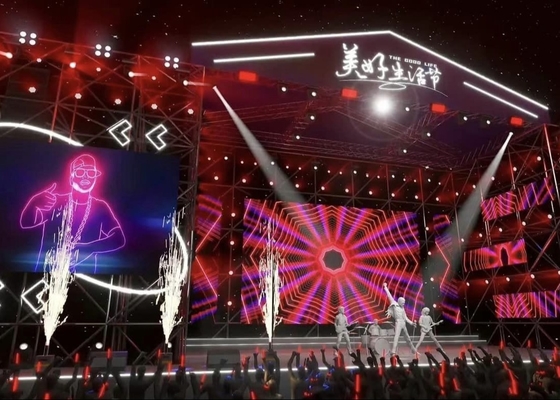 استئجار الشاشة الصندوق الحديدي / الصب الصبغ الألومنيوم P20 مضاد للماء شاشة LED فيديو جدار خارجية ديناميكية ملصق الإعلان