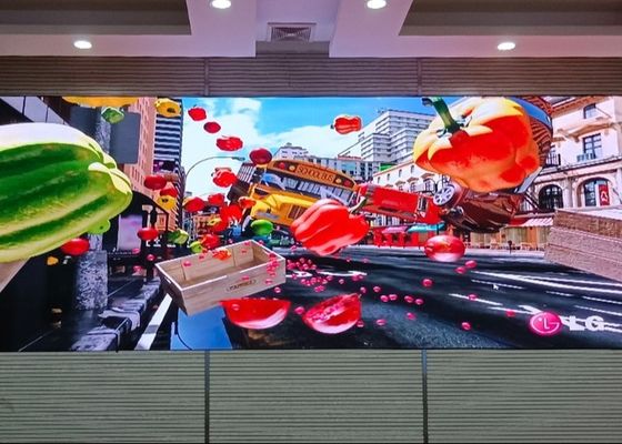 COB P1.5 خارجية Full Color LED Die-Cast الألومنيوم 64 * 32 نقطة مصفوفة وحدات الدقة