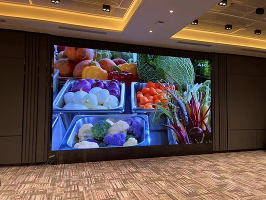 استئجار شاشة الألومنيوم المصبوب الميت / تركيب ثابت شاشة LED ذات لون كامل في الهواء الطلق الكبيرة ، لوحة LED خفيفة الوزن P20