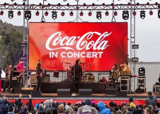 شاشة إيجار LED ملونة داخلية، عرض إعلانات LED Epistar LED Chip