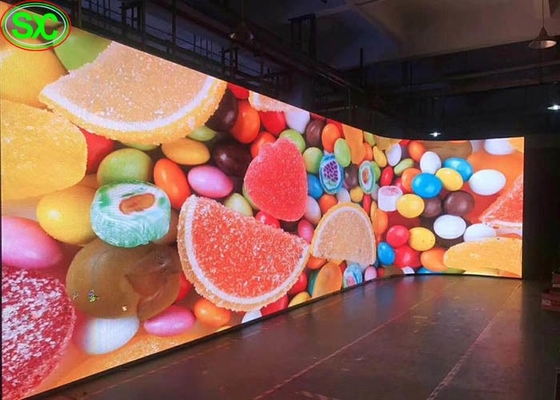 شاشة LED ملونة كاملة شاشة فيديو RGB P6 LED 192mm * 192mm حجم الخزانة