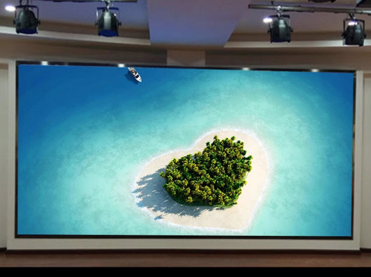 مرحلة الحدث اللون الكامل 320 * 160mm P2.5 GOB شاشة LED داخلية مضادة للماء