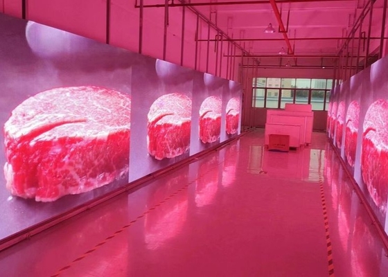 P4.81 الألومنيوم المصبوب بالموت / شاشة العرض LED للإيجار P4 / P5 HD مقاومة للماء بدون بقعة في الداخل والخارج