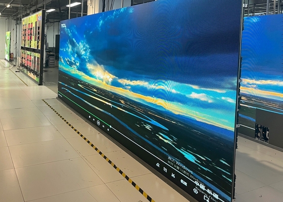 تأجير / صب الغليان الألومنيوم كامل اللون الإعلانات الخارجية شاشة LED P1.667 نظام LSN IP34 مقاوم للماء