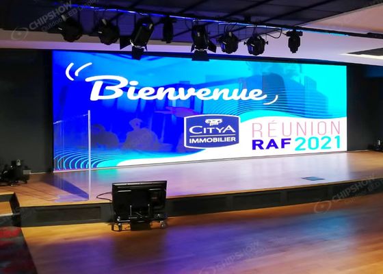 P6 SMD شاشة عرض LED داخلية مستأجرة 5000 cd/m2