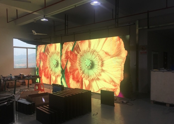شاشة LED ذات لون كامل من الألومنيوم المصبوب بالصقيع P5