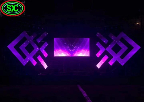 شاشة إيجار مقاومة للماء HD قابل للبرمجة P4.81 1/13 منصة المسح الضوئي شاشة LED