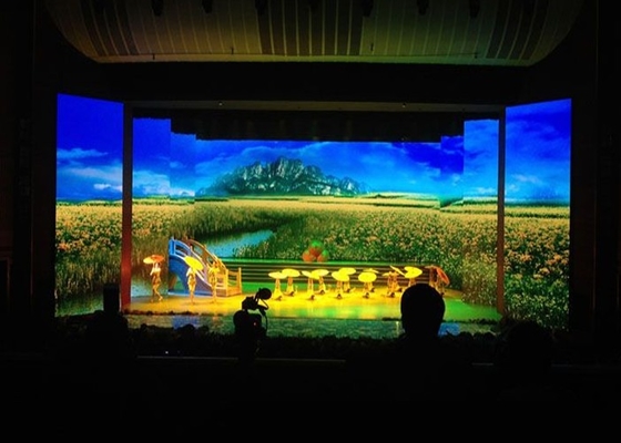 شاشة فيديو عالية الجودة RGB P2.6 داخلية للصب الألومنيوم كامل اللون LED Display Rental 3840HZ شاشة فيديو عالية الجودة 250 * 250MM