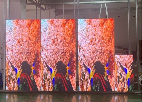P4.81 القرار استئجار HD LED العرض 250 * 250 المراكز التجارية والشوارع