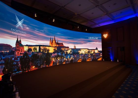 P2.5 نوع الخزانة المسببة للضغط المضغوط LED المسببة للضغط