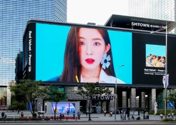 سعر جيد استئجار شاشة P8 RGB LED العرض مزامنة الكمبيوتر الإعلانات مربع مرن كبير الانترنت