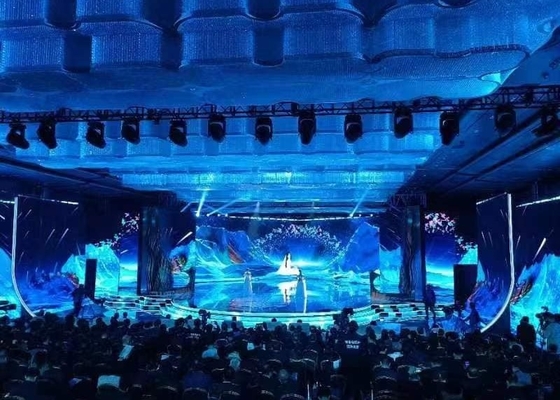 شاشات LED إعلانية RGB داخلية مخصصة P3 192mm X192mm حجم الوحدة