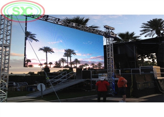 HD داخلية P6 مسرح خلفية الأحداث LED Rnetal فيديو حائط LED شاشة عرض