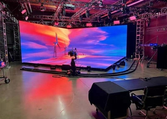 حائط فيديو داخلي بضوء LED كامل الألوان Ultra HD