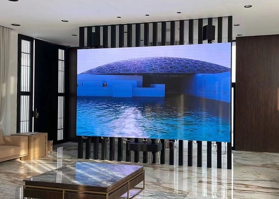 HD داخلية P6 مسرح خلفية الأحداث LED Rnetal فيديو حائط LED شاشة عرض