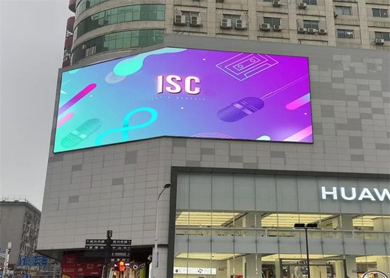 سعر جيد الشاشة الخارجيّة ذات اللون الكامل P6 لوحة العرض الخدمة الخلفيّة المخصصة لافتة إعلانية ثابتة الانترنت