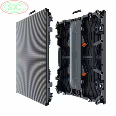 P3.91 شاشة LED ملونة كاملة داخلية ، مقاومة للماء ، مع خزانة فولاذية مختومة