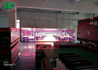 SMD3528 الشاشة الداخلية ذات الألوان الكاملة LED المسالكة من الألومنيوم ، 2300 Cd / Sqm ، ضمان 3 سنوات