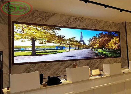 شاشة LED للاستئجار تتميز بحلقات مصباح SMD 2121 ونوع IC عالية الفرشاة التي تقدم صور واضحة واضحة لحلول LED للإيجار في الأماكن المغلقة