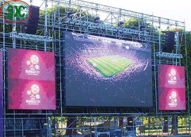P8 Full Color Outdoor HD LED Rental Screen High Density 3 سنوات ضمان