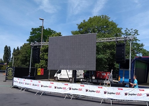 P2.5 هانينغ LED Display SMD2121 قفازات الألومنيوم المصبوب الميت 3 سنوات ضمان
