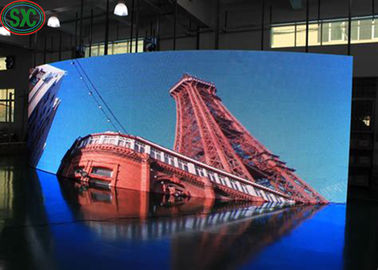 P3.91 مسرح داخلي LED الشاشة المصبوبة المعدنية من الألومنيوم 500 X500mm صندوق ، لا يوجد ضوضاء