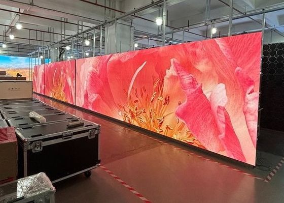 P2.5 HD في الهواء الطلق كامل الألوان شاشة LED للإيجار للملاعب الرياضية ثلاث سنوات ضمان