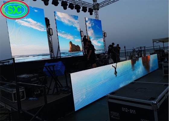 شاشة LED داخلية للإيجار P5 اللوحة LED الفيديو الحائط المسرح LED HD الشاشة للأحداث / الحفلات الموسيقية / المؤتمرات
