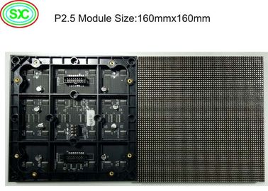 الإشارات الرقمية وشاشات RGB P2 P2.5 حائط فيديو داخلي كامل HD LED