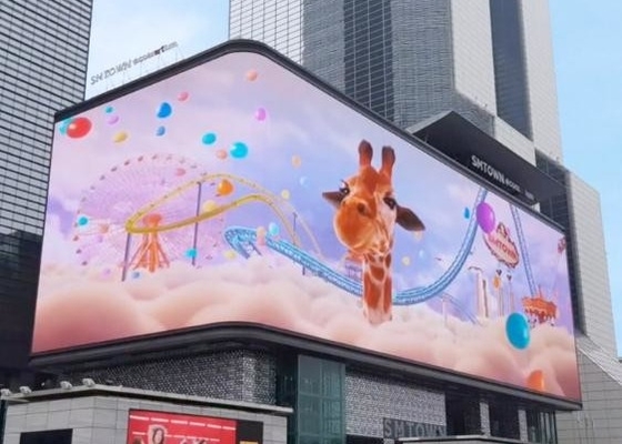 Full Color HD P6 الإعلانات الخارجية الشاشة LED كرة القدم الملعب محيط شاشة LED