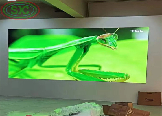 الصين P6 SMD كامل اللون داخلية تأجير شاشة عرض LED لمركز التسوق