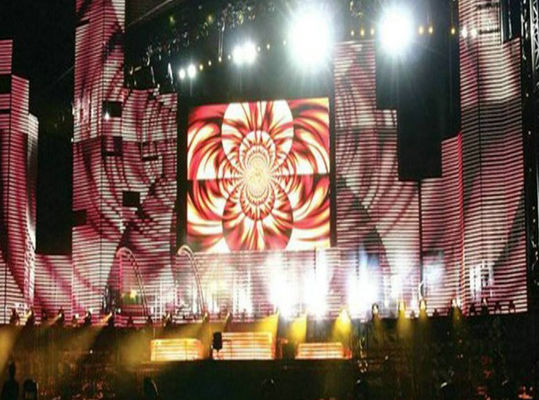 HD P6 داخلية تأجير شاشة LED 576x576mm الألومنيوم SMD3528 1500 نيت IP34 P1.953