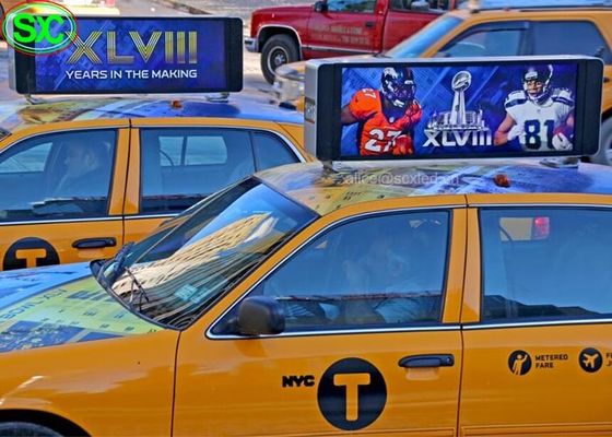 P5 في الهواء الطلق ضعف الجانب سيارة أعلى عرض الصمام تسجيل واي فاي 4G للماء أدى علامة