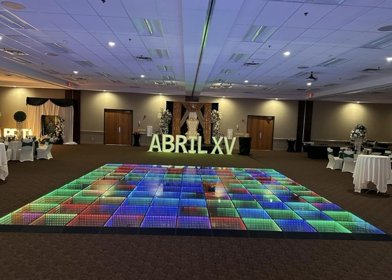 IP65 P6 LED DJ Stage Dance Floor خزانة الطاقة المقاومة للماء نظام LSN