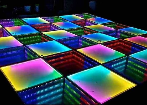 سعر جيد HD خارجي P6.25 SMD3528 Full Color LED Dance Floor 1000mmx 500mm صندوق الانترنت