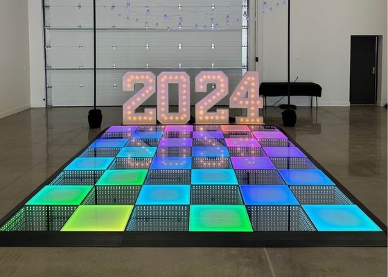 SMD3528 الزفاف في الهواء الطلق P8 شاشة بلاط LED ، 250 X250mm وحدة LED