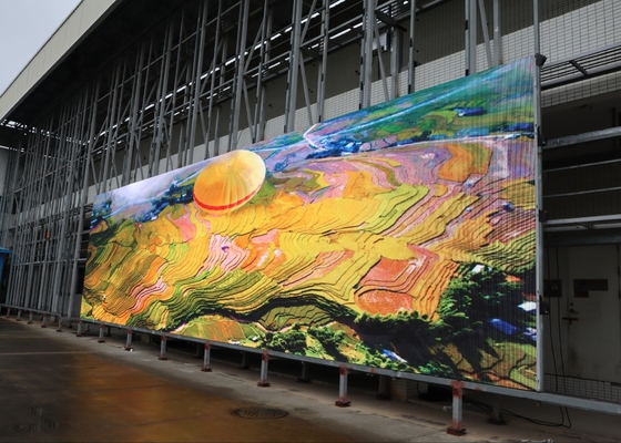 شاشة HD Rental مضادة للماء SMD LED Screen P4 فيديو داخلي إعلان شاشة عرض RGB