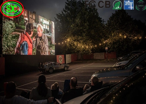 فيديو HD P3.91 شاشة LED للإيجار في الهواء الطلق لمراكز الإعلانات / دور السينما / أماكن الأداء